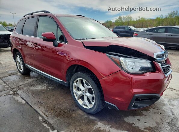 JF2SJAWCXJH548282 2018 SUBARU FORESTER Red Front right