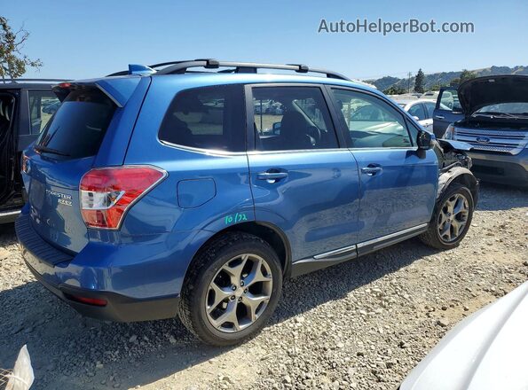 JF2SJAXC0GH544166 2016 SUBARU FORESTER Blue Задня права чверть
