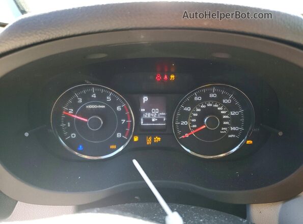 JF2SJAXC0GH544166 2016 SUBARU FORESTER Blue Вид щитка приладів