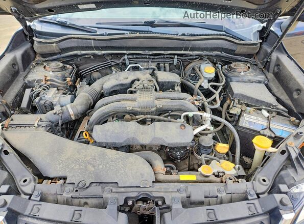 JF2SJAXC1GH436784 2016 SUBARU FORESTER Черный Вид задней части салона