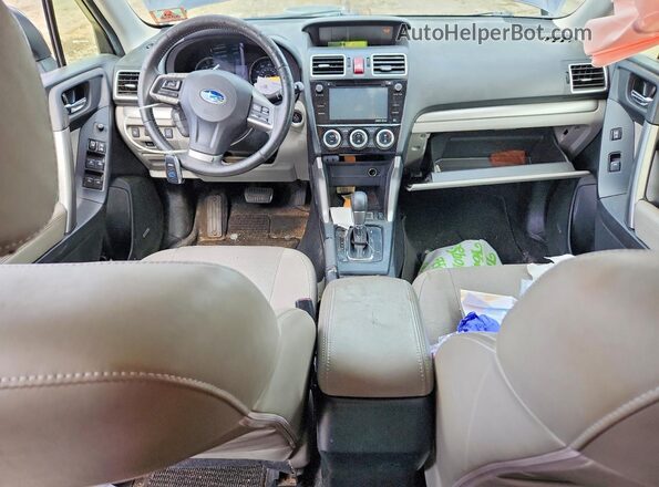 JF2SJAXC1GH436784 2016 SUBARU FORESTER Черный Вид панели приборов
