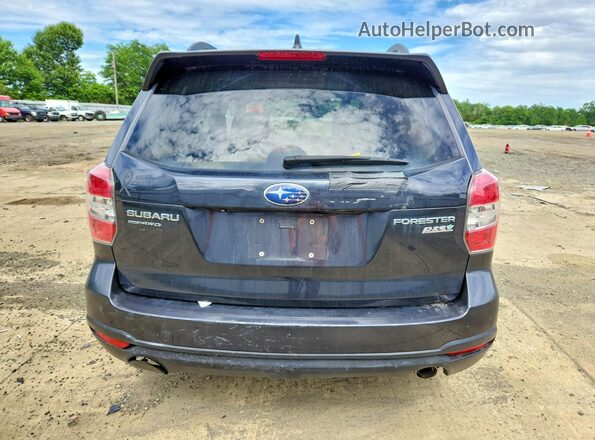 JF2SJAXC1GH436784 2016 SUBARU FORESTER Черный Вид сзади