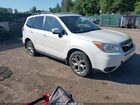2016 Subaru Forester 2.5i Touring White vin: JF2SJAXC2GH422277