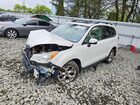 2016 Subaru Forester 2.5i Touring White vin: JF2SJAXC2GH454663