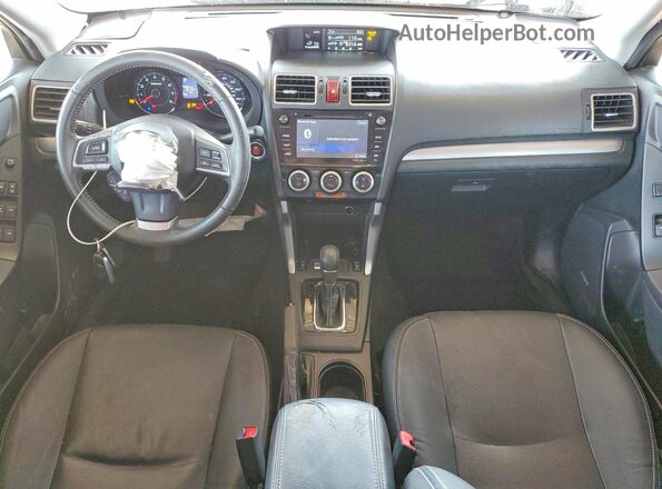 JF2SJAXC3GH490555 2016 SUBARU FORESTER Silver Widok deski rozdzielczej