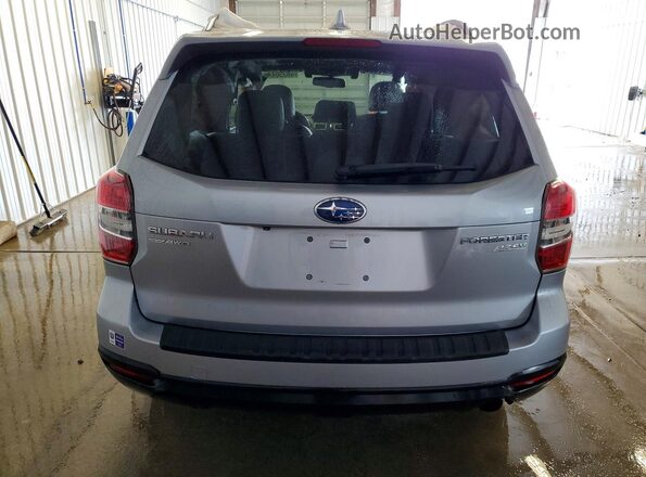 JF2SJAXC4GH482772 2016 SUBARU FORESTER Silver Вид ззаду
