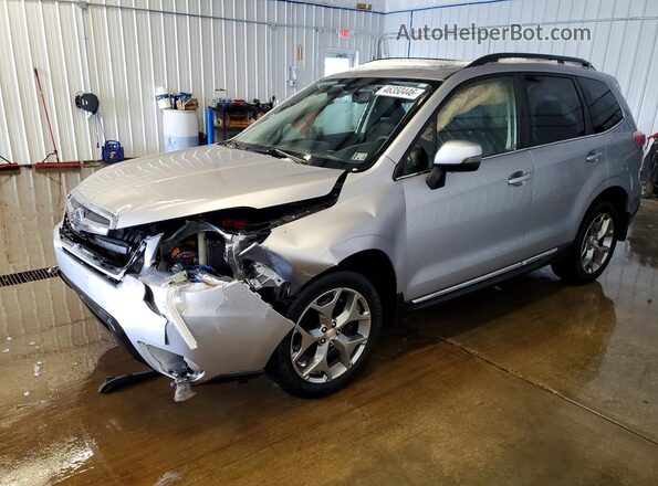 JF2SJAXC4GH482772 2016 SUBARU FORESTER Silver Передня ліва чверть