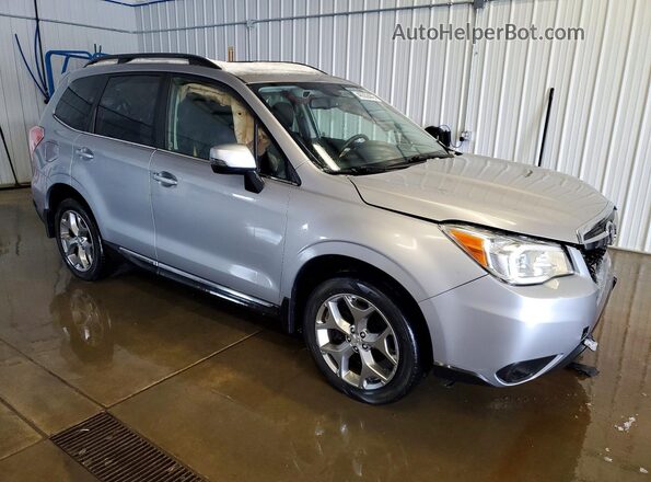 JF2SJAXC4GH482772 2016 SUBARU FORESTER Silver Передня права чверть