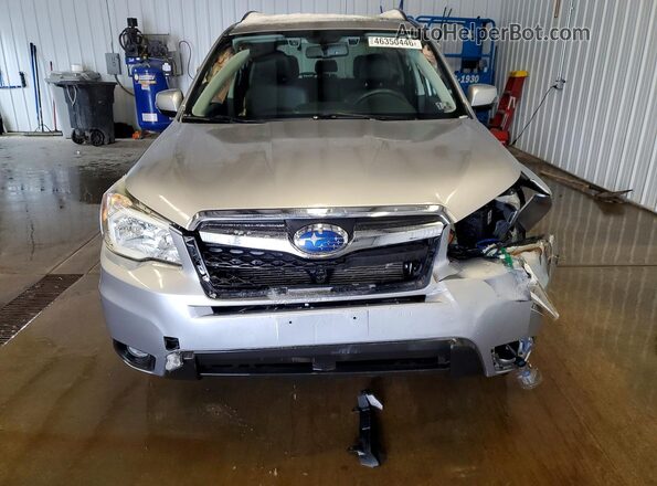 JF2SJAXC4GH482772 2016 SUBARU FORESTER Silver Вид спереду