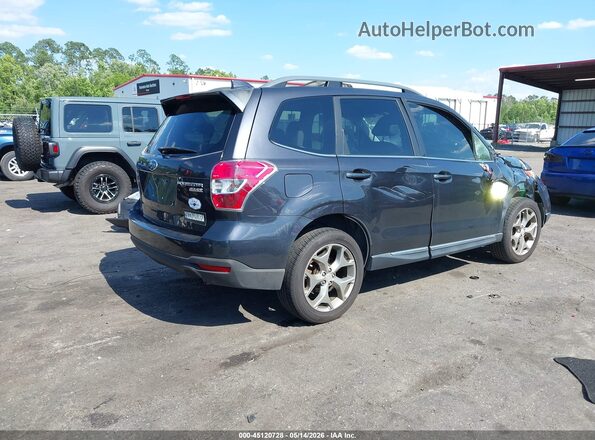 JF2SJAXC4GH543215 2016 SUBARU FORESTER Blue Задня права чверть