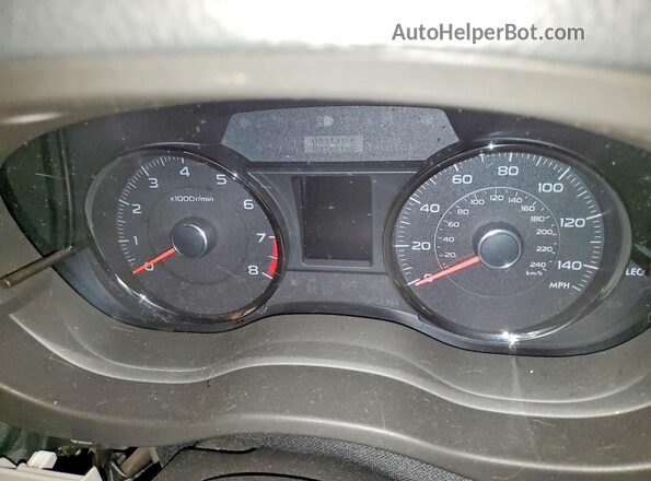 JF2SJAXC7GH555987 2016 SUBARU FORESTER Угольный Вид щитка приборов