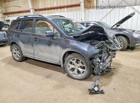 JF2SJAXC7GH555987 2016 SUBARU FORESTER Угольный Передняя правая четверть