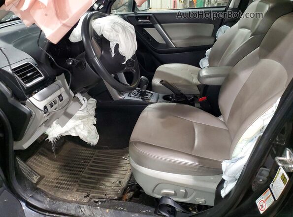 JF2SJAXC7GH555987 2016 SUBARU FORESTER Угольный Вид салона спереди