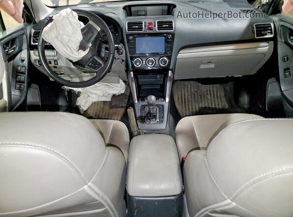 JF2SJAXC7GH555987 2016 SUBARU FORESTER Угольный Вид панели приборов
