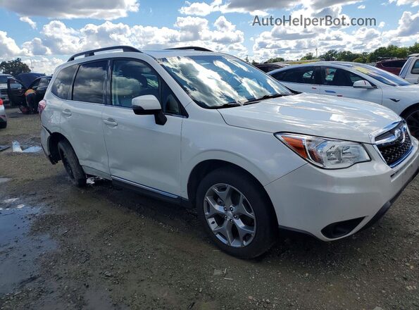 JF2SJAXC9GH456281 2016 SUBARU FORESTER Белый Передняя правая четверть