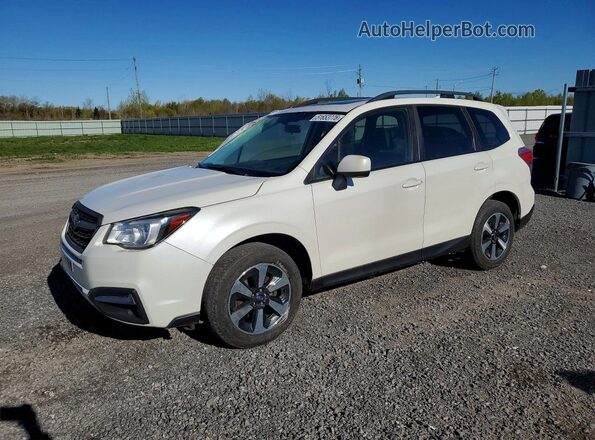 JF2SJEJC7HG587801 2017 SUBARU FORESTER Белый Передняя левая четверть