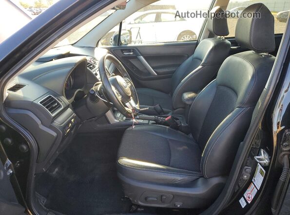JF2SJGEC2JH415939 2018 SUBARU FORESTER2. Black Widok wnętrza z przodu