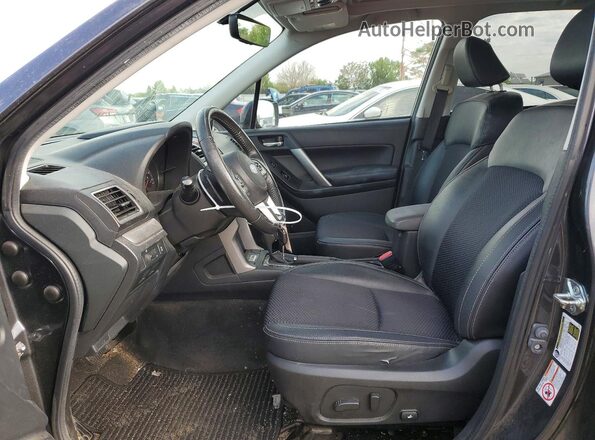 JF2SJGECXHH410725 2017 SUBARU FORESTER Серый Вид салона спереди