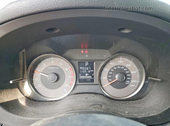 JF2SJGECXHH410725 2017 SUBARU FORESTER Серый Вид щитка приборов