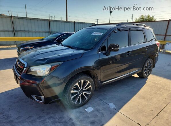 JF2SJGTC2HH403805 2017 SUBARU FORESTER Черный Передняя левая четверть