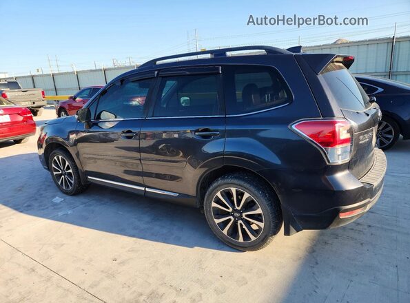 JF2SJGTC2HH403805 2017 SUBARU FORESTER Черный Задняя левая четверть