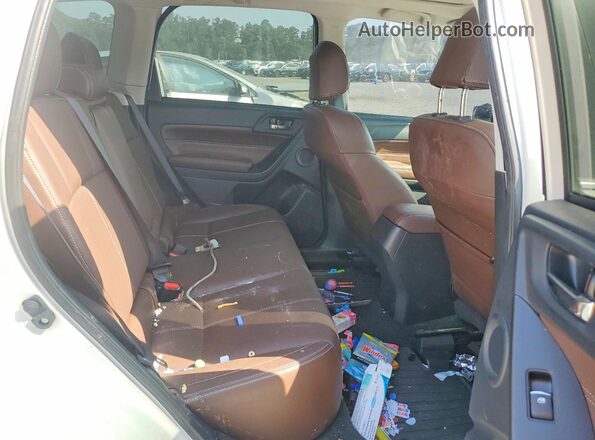 JF2SJGTC3HH538436 2017 SUBARU FORESTER Белый Вид задней части салона