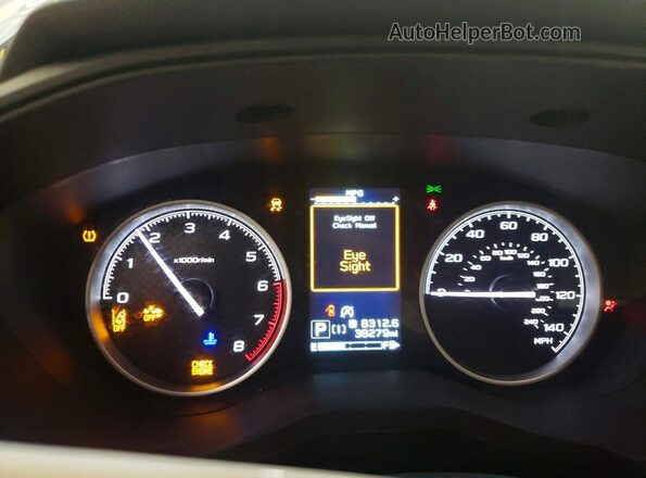 JF2SKACC8RH421320 2024 SUBARU FORESTER Синий Вид щитка приборов