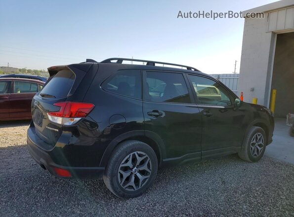 JF2SKADC0NH461285 2022 SUBARU FORESTER Black Задня права чверть