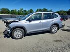 2021 Subaru Forester Silver vin: JF2SKADC1MH415365