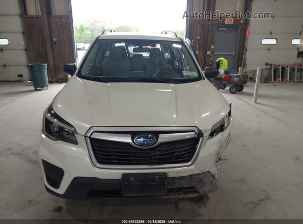 JF2SKADC2MH426536 2021 SUBARU FORESTER Белый Вид щитка приборов
