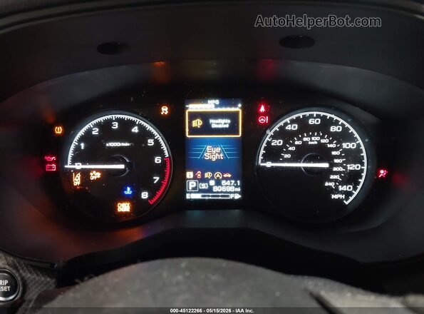 JF2SKADC2MH426536 2021 SUBARU FORESTER Белый Вид задних сидений