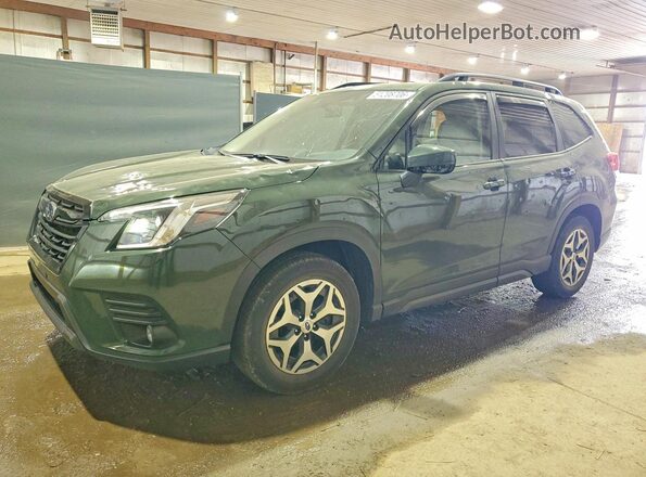 JF2SKADC4RH503219 2024 SUBARU FORESTER Зеленый Передняя левая четверть