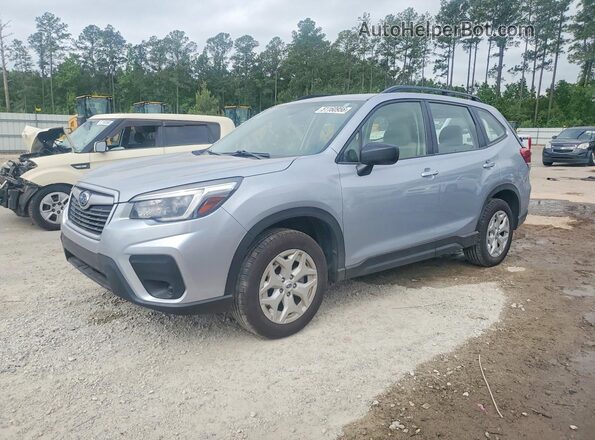 JF2SKADC5MH457411 2021 SUBARU FORESTER Silver Передня ліва чверть