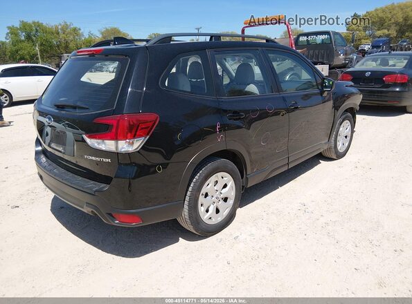 JF2SKADC7LH469607 2020 SUBARU FORESTER Черный Задняя правая четверть