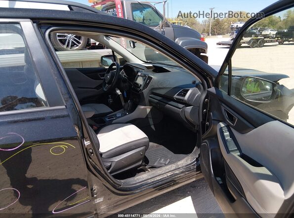 JF2SKADC7LH469607 2020 SUBARU FORESTER Черный Вид салона спереди