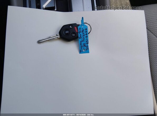 JF2SKADC7LH469607 2020 SUBARU FORESTER Черный Вид панели приборов