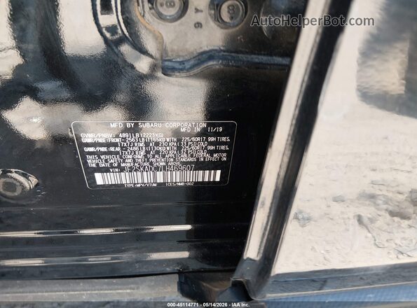 JF2SKADC7LH469607 2020 SUBARU FORESTER Черный Вид подкапотного пространства
