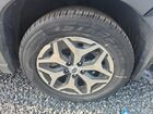 2024 Subaru Forester Premium Черный vin: JF2SKADCXRH457217 Damage: Right Front Wheel, Curb Rash, > 12 Inches