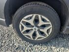 2024 Subaru Forester Premium Черный vin: JF2SKADCXRH457217 Damage: Right Rear Wheel, Curb Rash, > 12 Inches