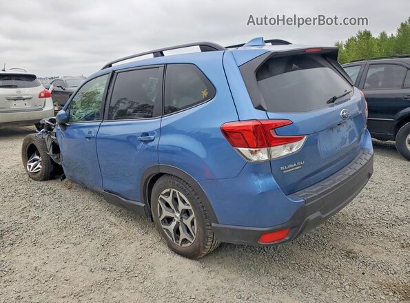 JF2SKAEC3KH461548 2019 SUBARU FORESTER Синий Задняя левая четверть