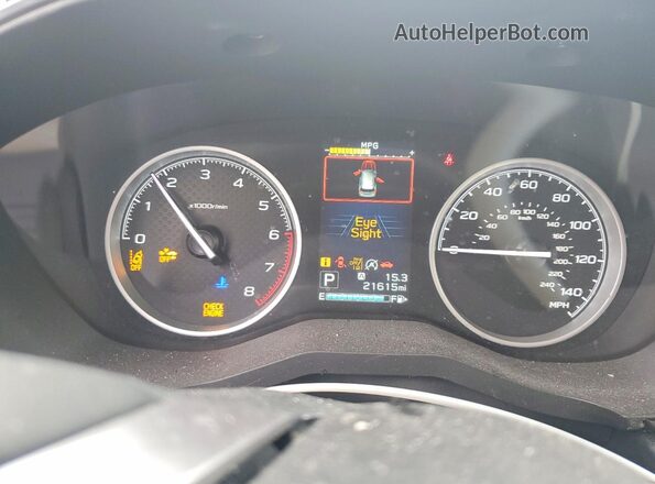 JF2SKAEC3PH415032 2023 SUBARU FORESTER Blue ხელსაწყოთა პანელის ხედი