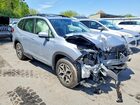 2022 Subaru Forester Premium Серебряный vin: JF2SKAEC4NH447503