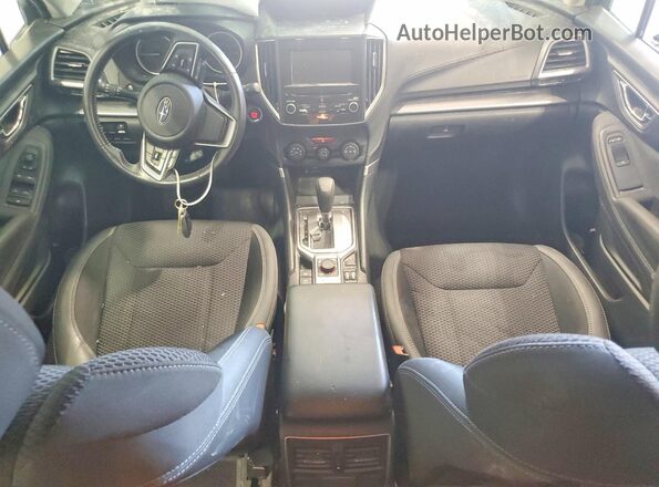 JF2SKAFC0MH450475 2021 SUBARU FORESTER Белый Вид панели приборов