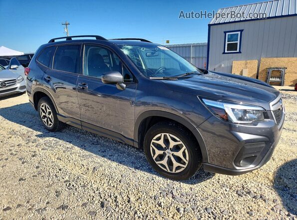 JF2SKAFC0MH557302 2021 SUBARU FORESTER Gray წინა მარჯვენა
