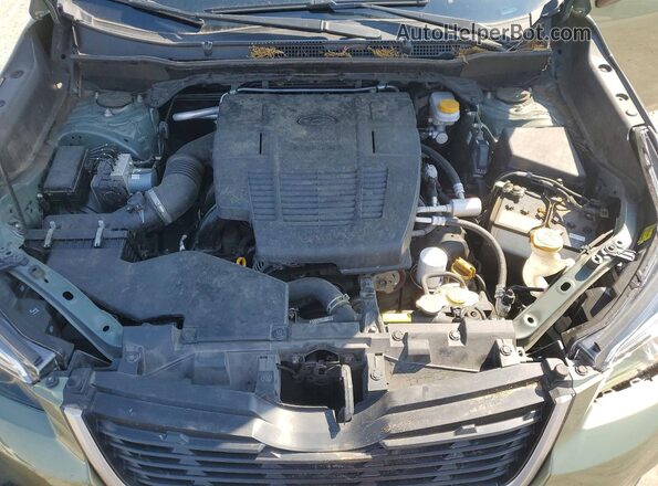 JF2SKAFC1MH576280 2021 SUBARU FORESTER Green Vista del compartimento del motor