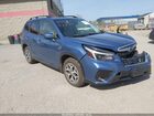 2021 Subaru Forester Premium Blue vin: JF2SKAFC2MH588163