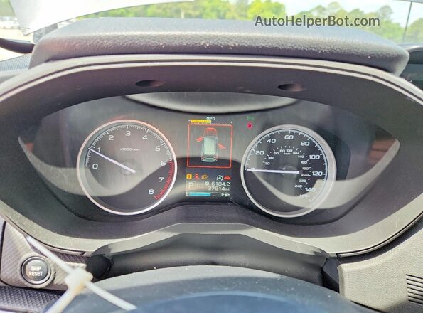 JF2SKAFC5MH565296 2021 SUBARU FORESTER Угольный Вид щитка приборов