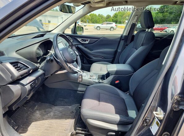 JF2SKAFC5MH565296 2021 SUBARU FORESTER Угольный Вид салона спереди