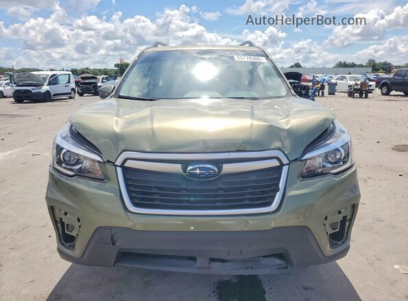 JF2SKAJC0LH564109 2020 SUBARU FORESTER Зеленый Вид спереди