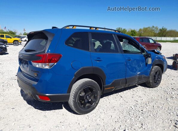 JF2SKAJC0RH527568 2024 SUBARU FORESTER Blue Tył prawy